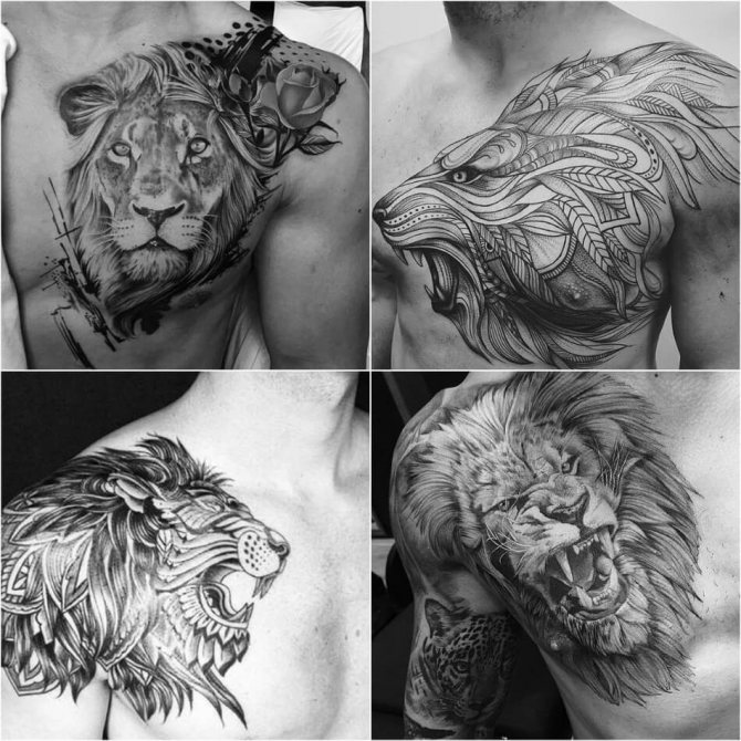 Tattoo Leo - Tattoo Leo for Men - Male Leo Tattoo