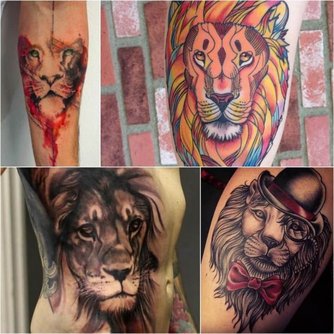 Tattoo Lion - Tattoo Leo for Men - Male Leo Tattoo