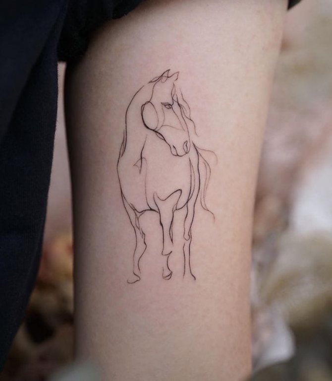horse tattoo meaning
