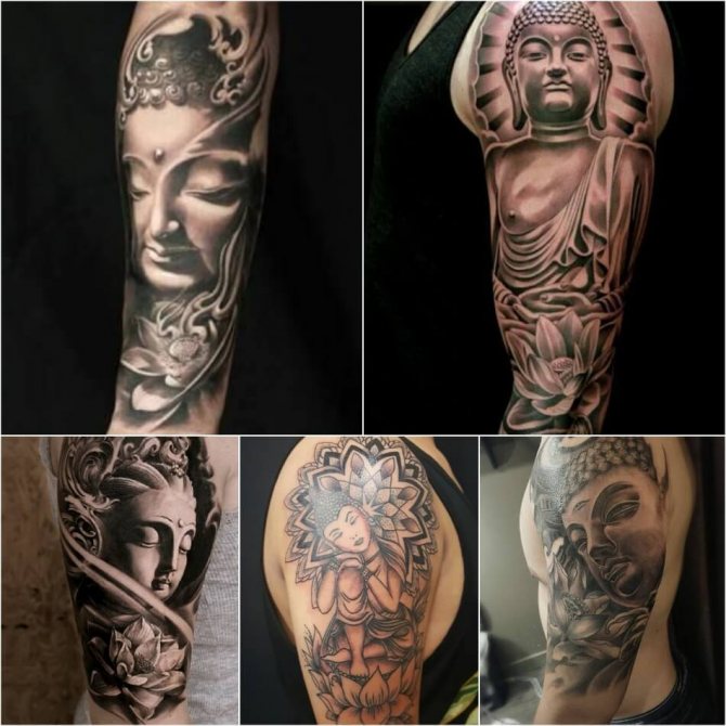 Tattoo Lotus - Tattoo Lotus and Buddha - Tattoo of Lotus and Buddha