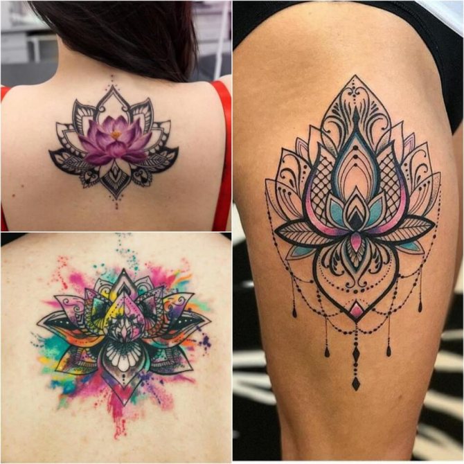 Tattoo Lotus - Tattoo Lotus Mandala - Tattoo Lotus Mandala