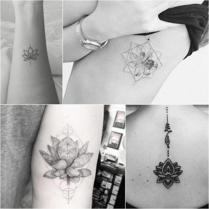 Tattoo Lotus - Tattoo Little Lotus - Small Lotus Tattoo