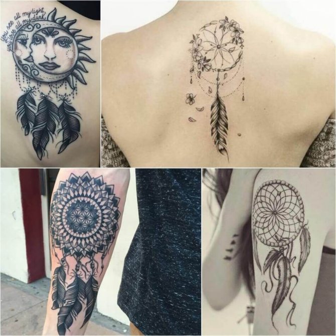 Dreamcatcher tattoo - Dreamcatcher Meaning and Sketches