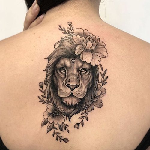 Tattoo lioness for girls. Meaning, photo on the arm, leg, back, hip, shoulder, wrist, shoulder blade