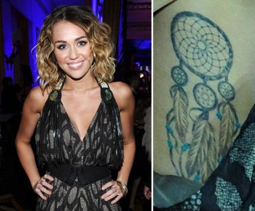 Tattoo of Miley Cyrus photo