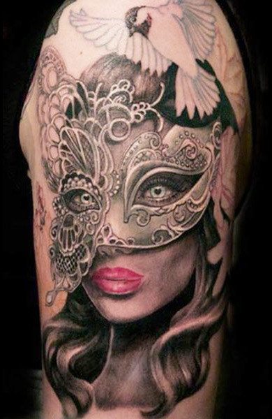 tattoo mask