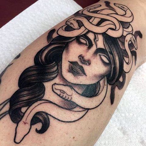 Medusa Gorgon tattoo