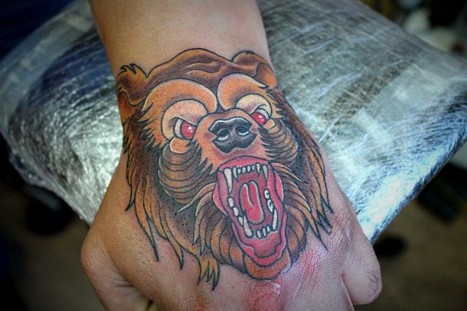 tattoo bear
