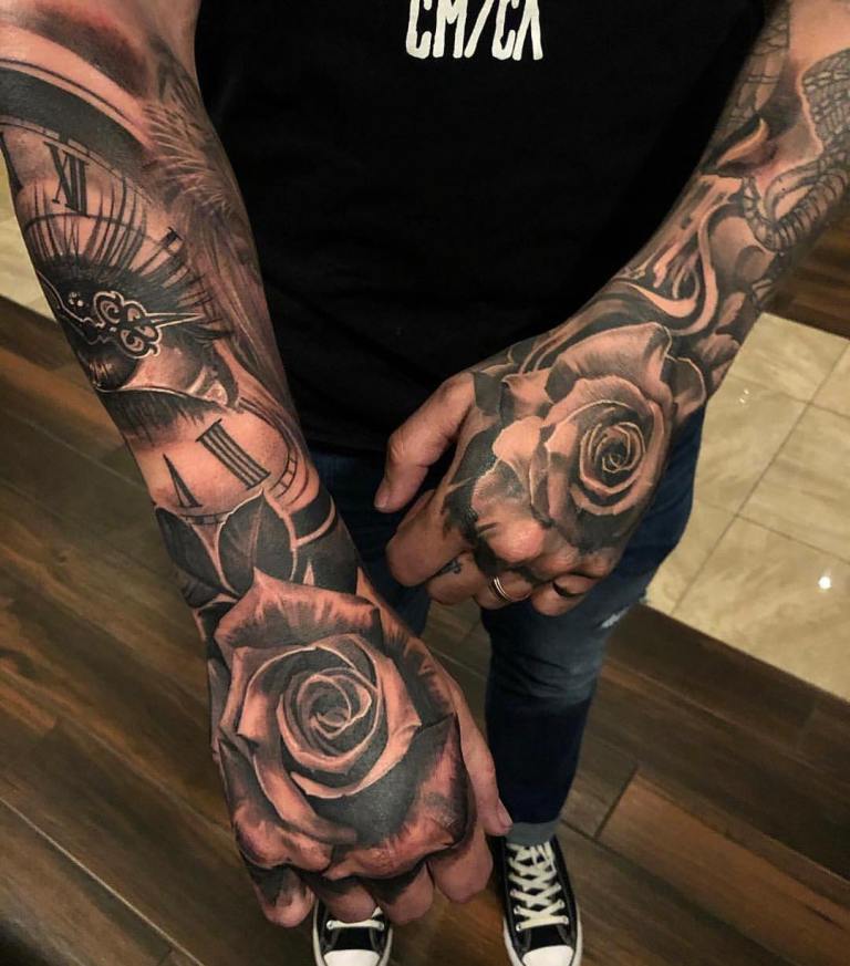 Tattoo on the wrist