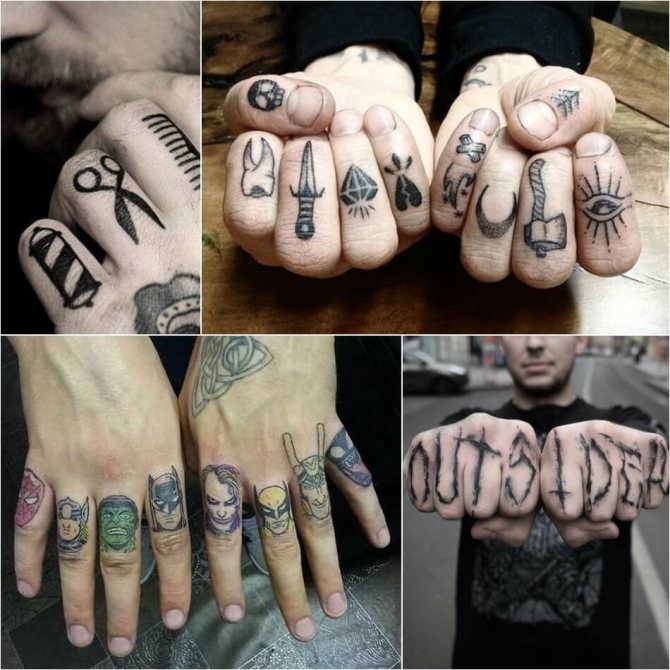 Tattoo on finger - Male finger tattoos - Tattoo on finger for men - Male finger tattoo
