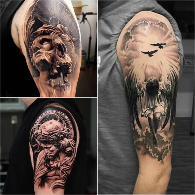 Tattoo on shoulder - Men Shoulder Tattoo - Tattoo Patterns on Shoulder for Men