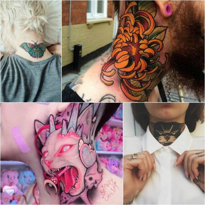 Tattoo on Neck - Tattoo on Neck - Tattoo on Neck Meaning - Tattoo on Neck Ideas