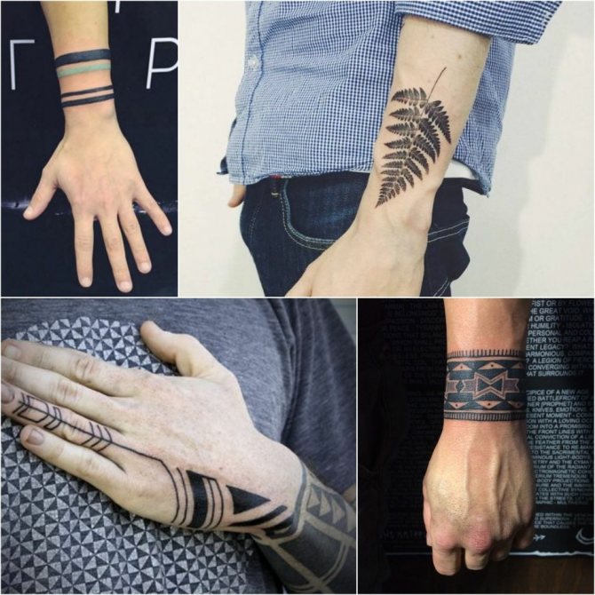 Wrist tattoo - Wrist tattoo - Male Wrist Tattoo