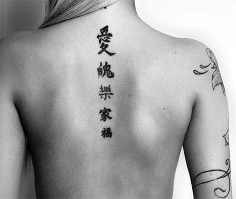 Tattoo inscriptions for girls - photo