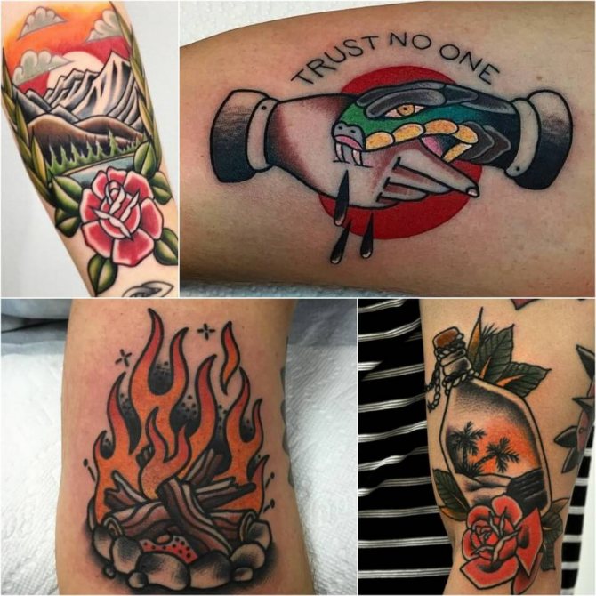 Tattoo oldskool - Tattoo Oldskool - Stile del tatuaggio