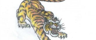 Tattoo of a tiger grin meaning in jail