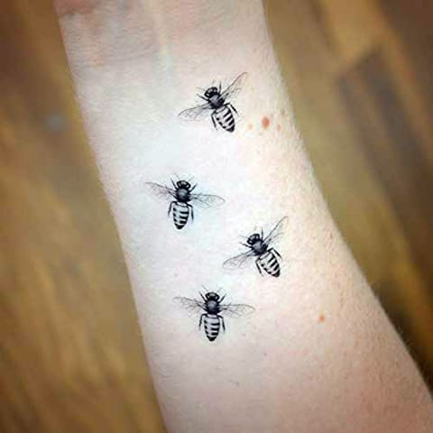 Tattoo of a bee