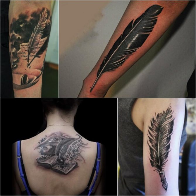 Feather Tattoo - Feather Tattoo - Feather Tattoo - Feather Ink Tattoo