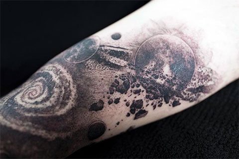 Tatuaggio del pianeta