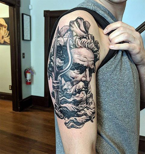 Tattoo Poseidon