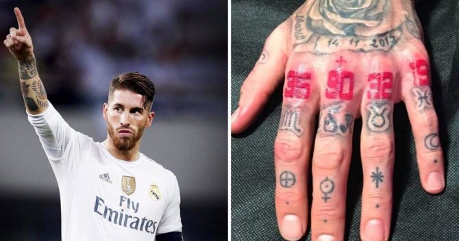 tattoo of Ramos