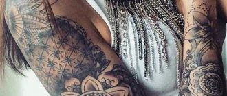 Tattoo sleeve for girls photo