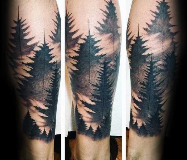 tattoo arm woods