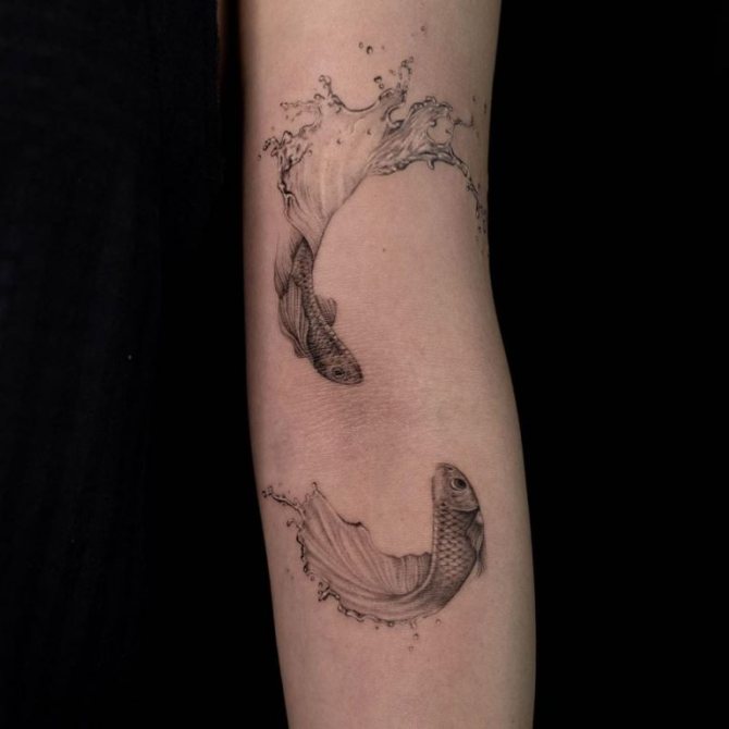 fish tattoo for girls