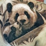 Tatuaggio di un panda