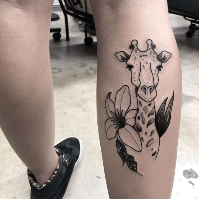 tattoo with animals photo