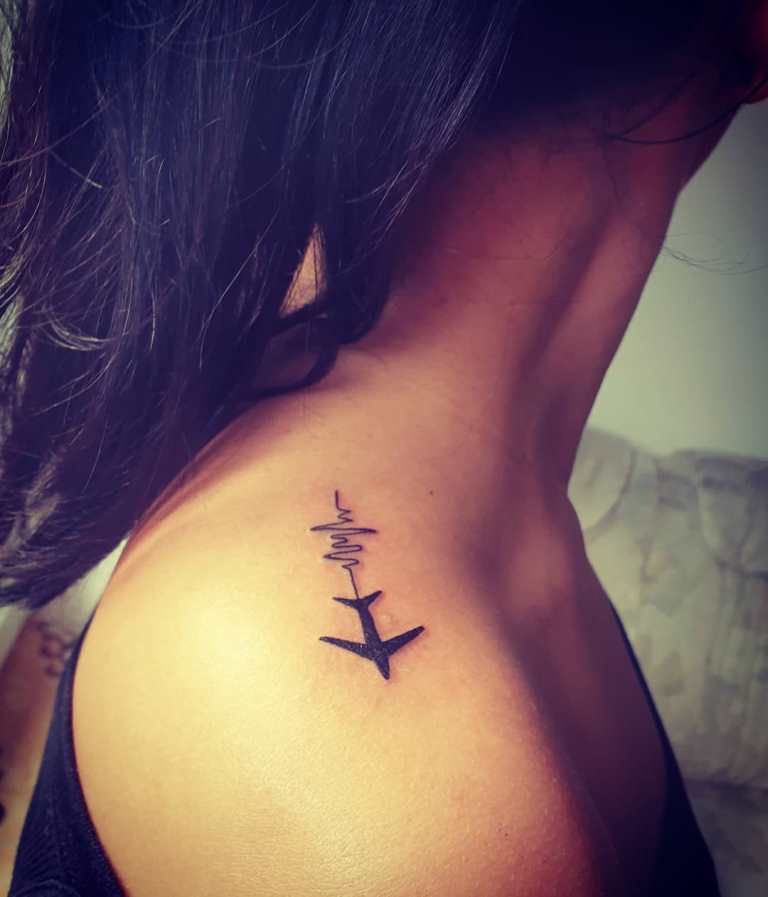 tattoo airplane meaning
