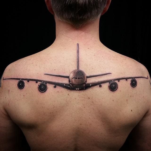 tattoo airplane