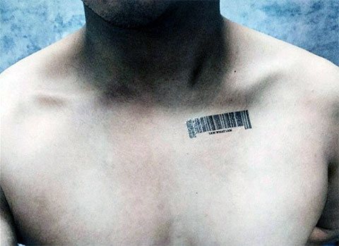 Tattoo barcode