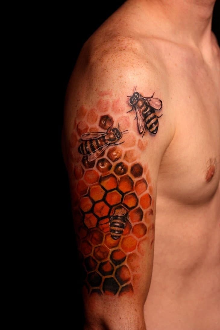 tattoo symbolism bee