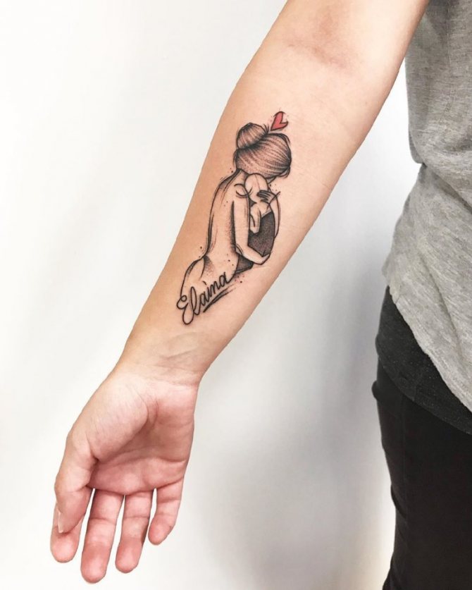 tattoo symbolizing the family