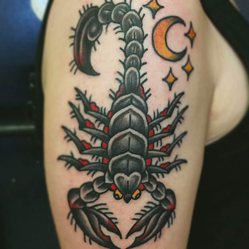tattoo scorpion - tattoo scorpion sign of the zodiac - tattoo scorpion