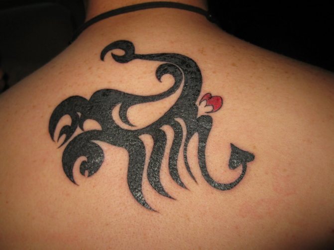 tattoo of a scorpion