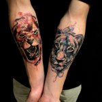 Tattoo of a Lion