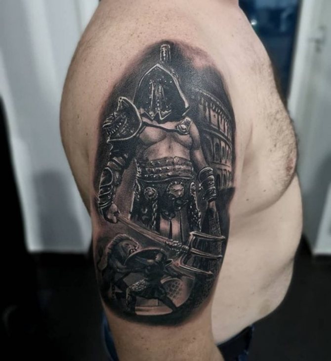 tattoo of Spartans