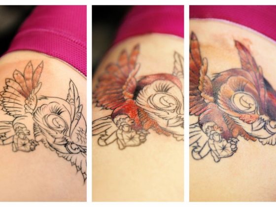 Tattoo of an Owl