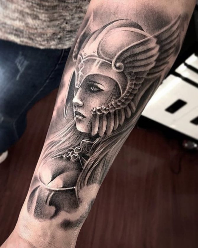 tattoo Valkyrie meaning for men