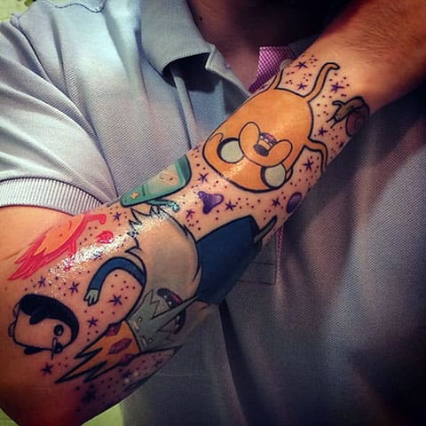 Tattoo Adventure Time