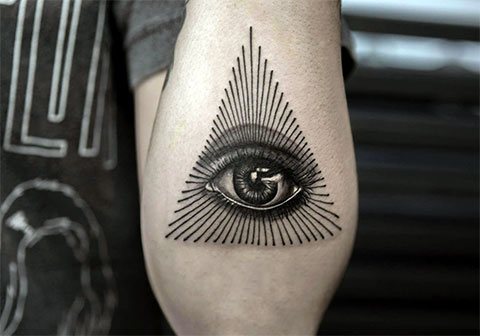 Tattoo eye eye - photo