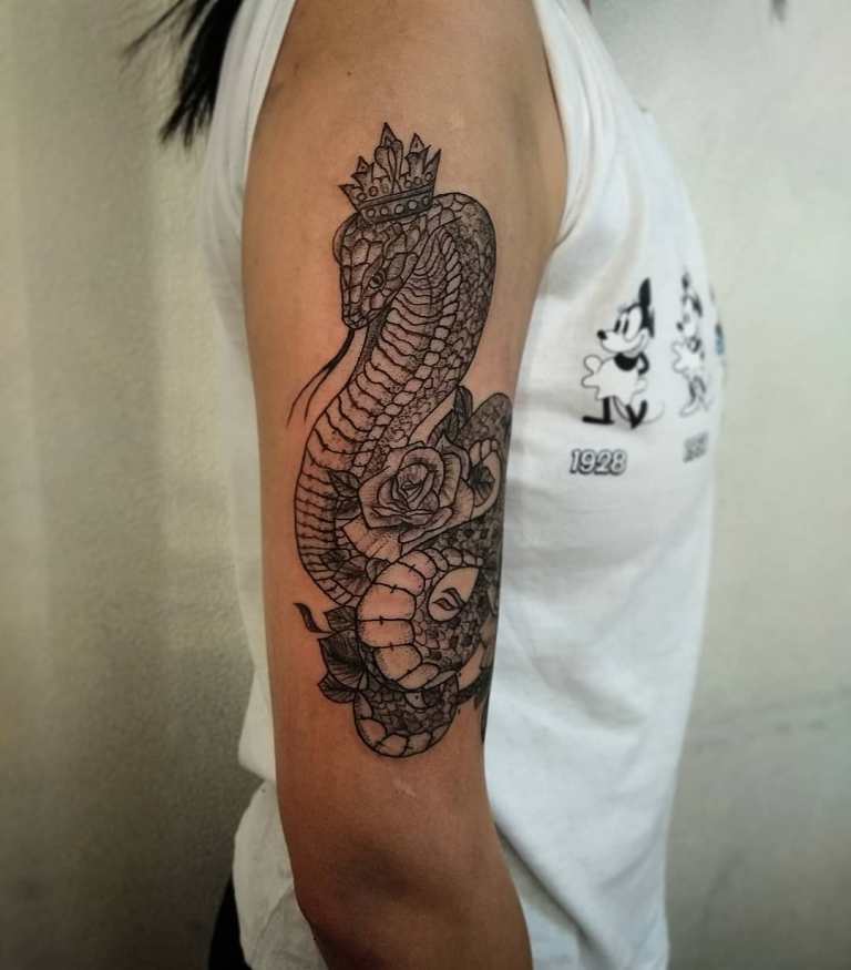 snake tattoo meaning for girls