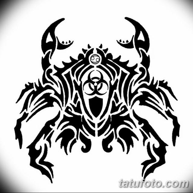 Tattoo of the zodiac sign Cancer for Men: collection of designs, photos