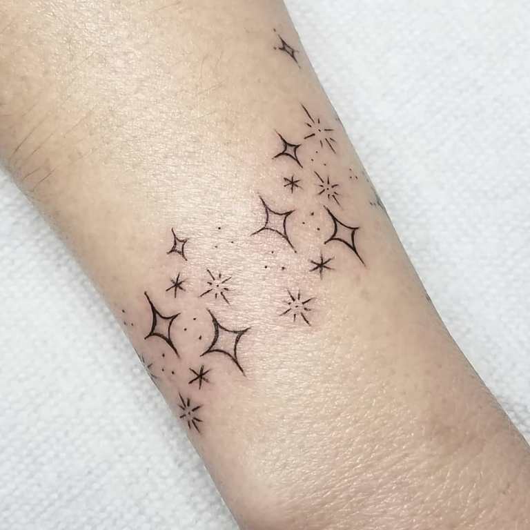 tattooed stars