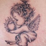 Guardian Angel Tattoo on Arm