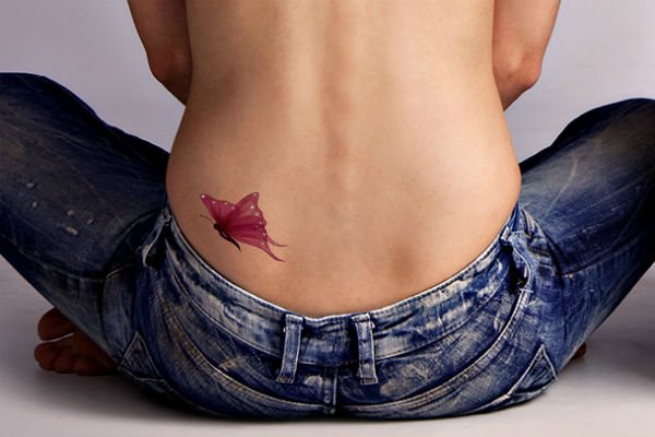 Butterfly tattoo photo