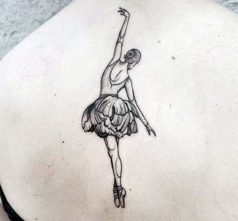 Ballerina tattoo