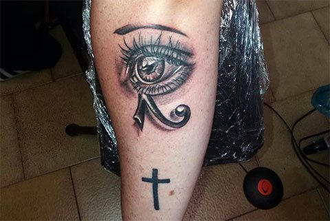 Tattoo of the Eyes of Horus